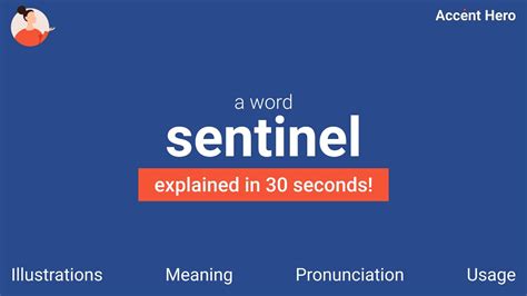 sentinel meaning
